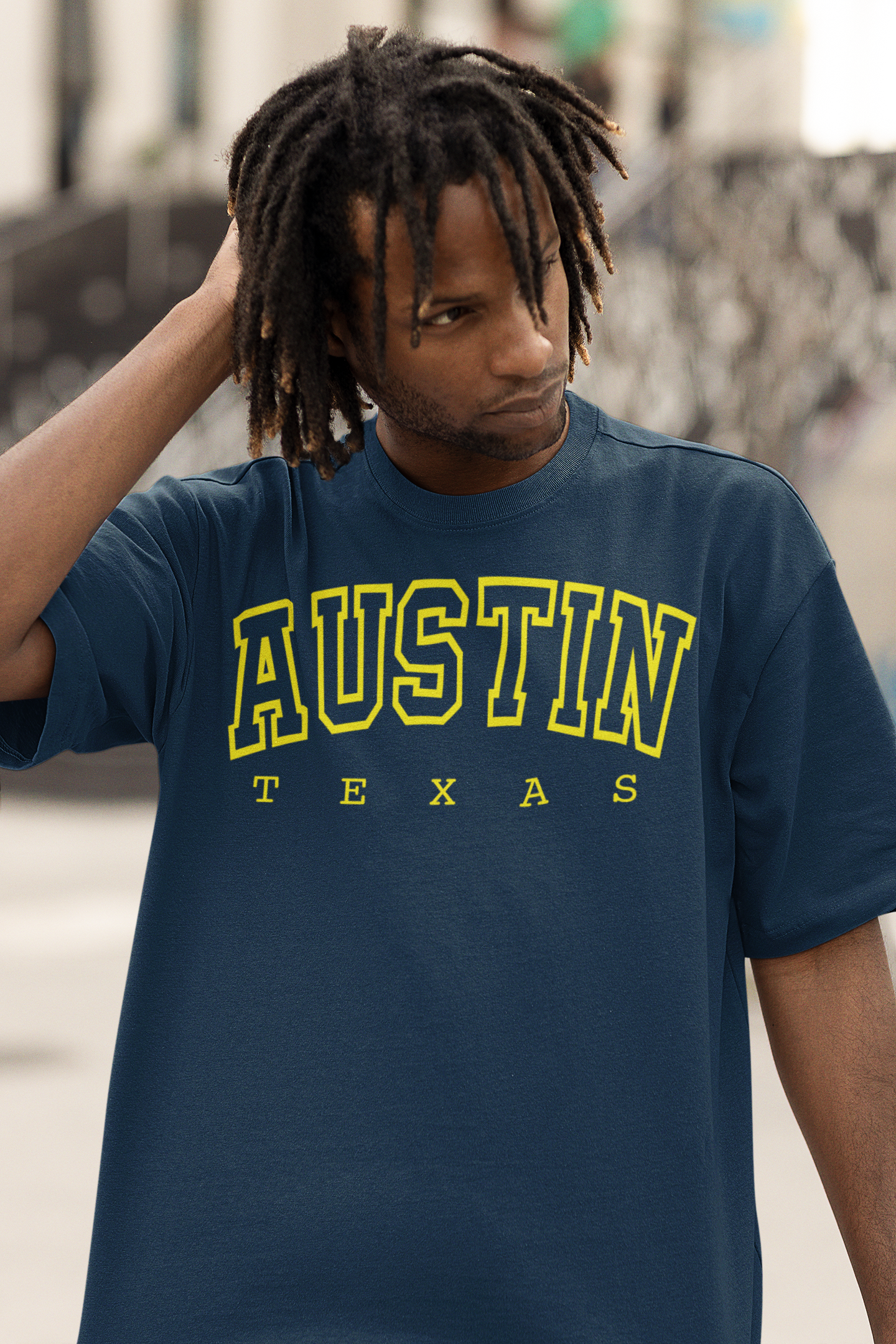 Austin "Collegiate Style" Tee