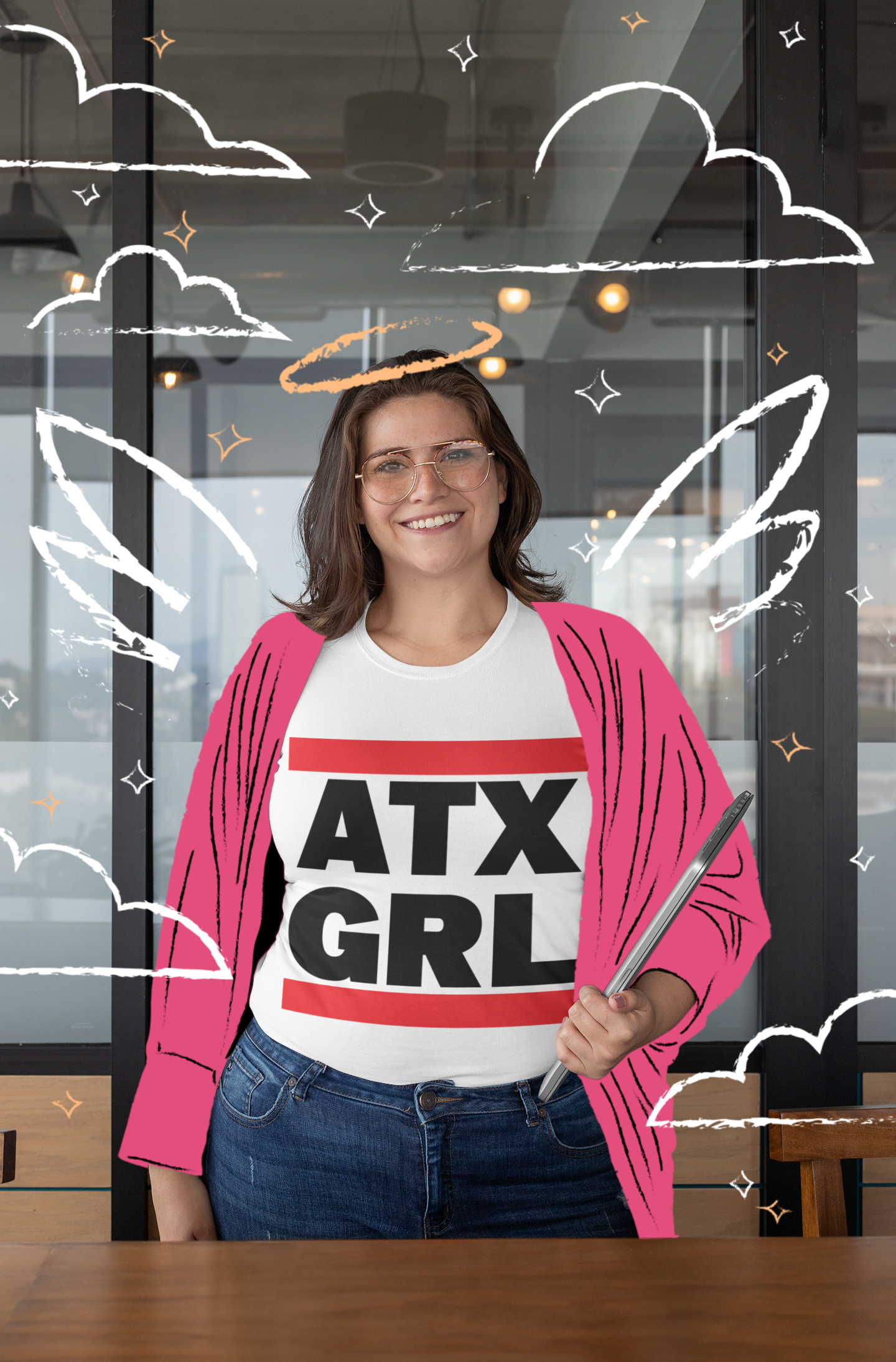 ATX "GRL" Tee