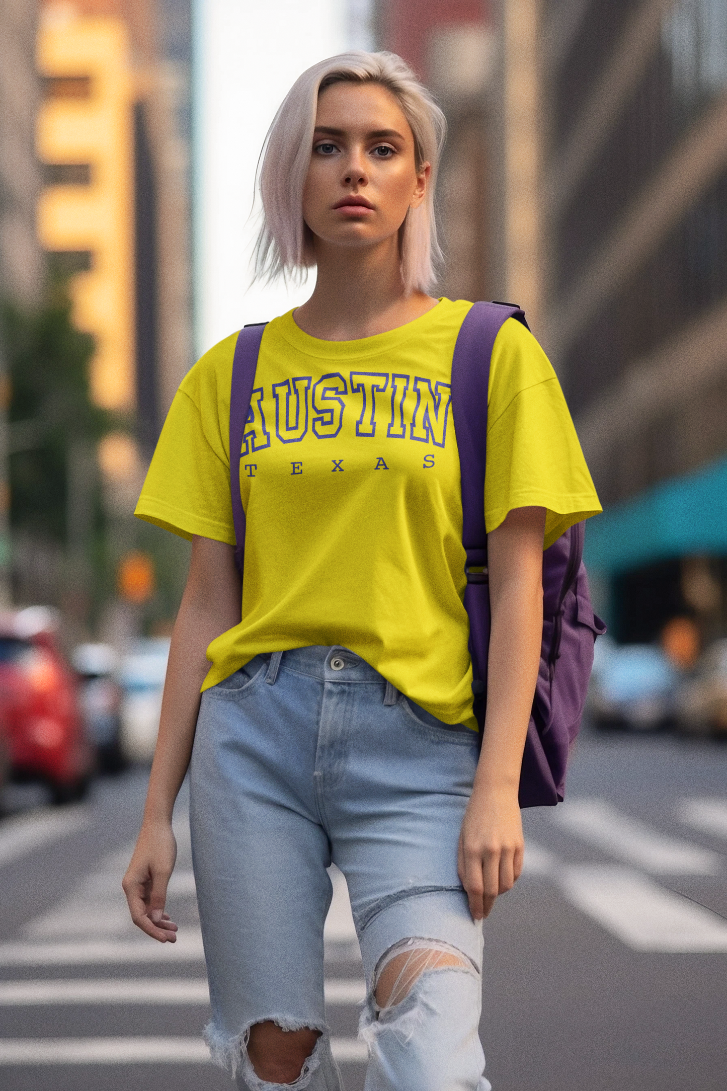 Austin "Collegiate Style" Tee